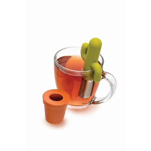 Infusor  té  forma Cactus  Verde