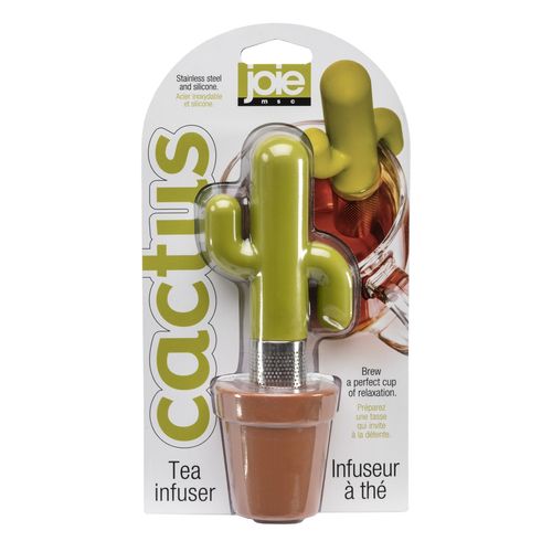 Infusor  té  forma Cactus  Verde