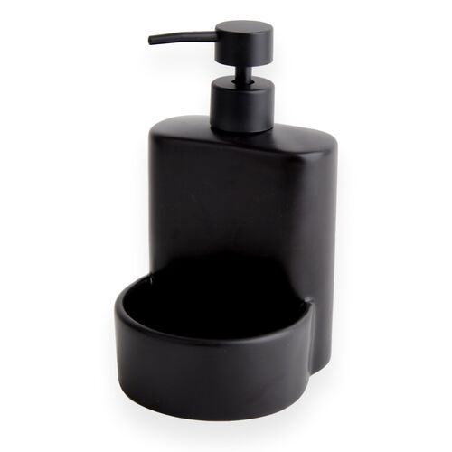 Dosificador de jabón para cocina MATE - negro mate