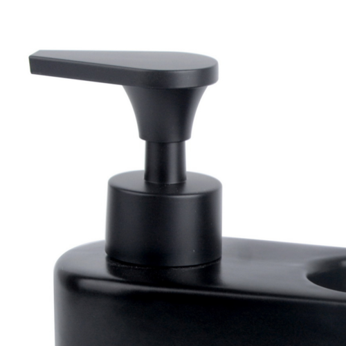 Dosificador de jabÃ³n para cocina de cerÃ¡mica  - negro