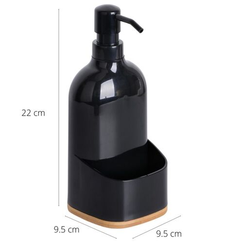 Dosificador de jabÃ³n de cerÃ¡mica BASE - Negro