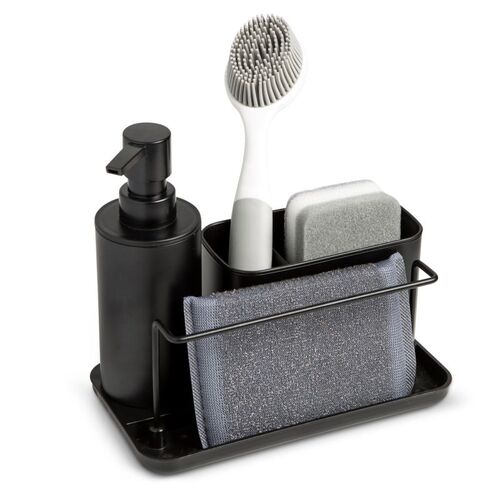 Dosificador de jabÃ³n para cocina NORDIC - Negro mate